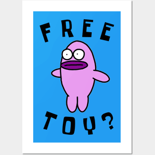 Free Toy? (SpongeBob) Posters and Art